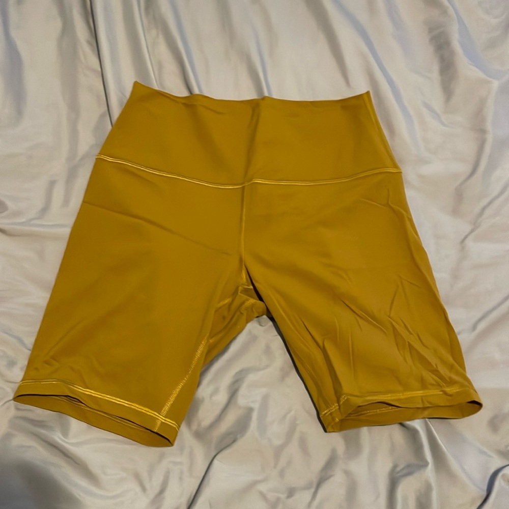 Spiced bronze align shorts HR